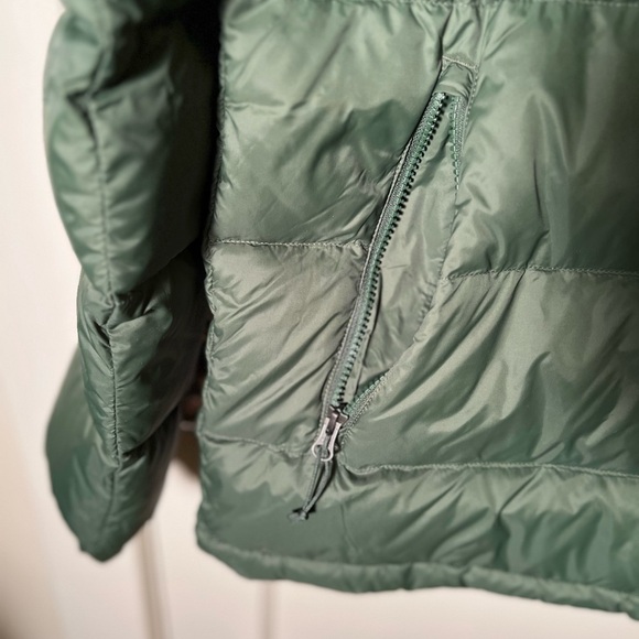Northface Hydrenalite 600 Pine Needle Green Hooded Puffer Jacket Men’s Large NWT - Picture 5 of 8